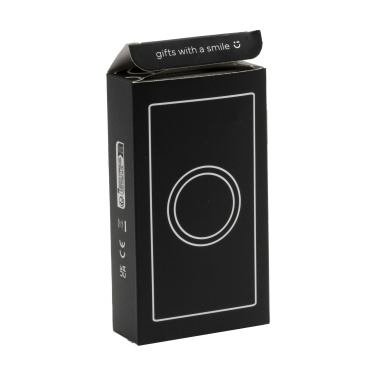 Logo trade business gifts image of: Wireless Powerbank 8000 C wireless charger