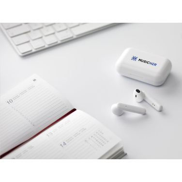 Logotrade promotional gifts photo of: Sensi TWS Wireless Earbuds in Charging Case