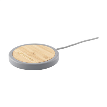 Logotrade promotional item picture of: Lidos Stone ECO 10W Wireless Charger