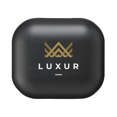 Logo trade corporate gifts picture of: Aron TWS Wireless Earbuds in Charging Case