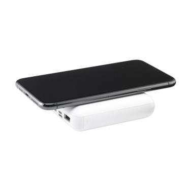 Logo trade promotional products picture of: PocketPower 10000 Wireless Powerbank wireless charger