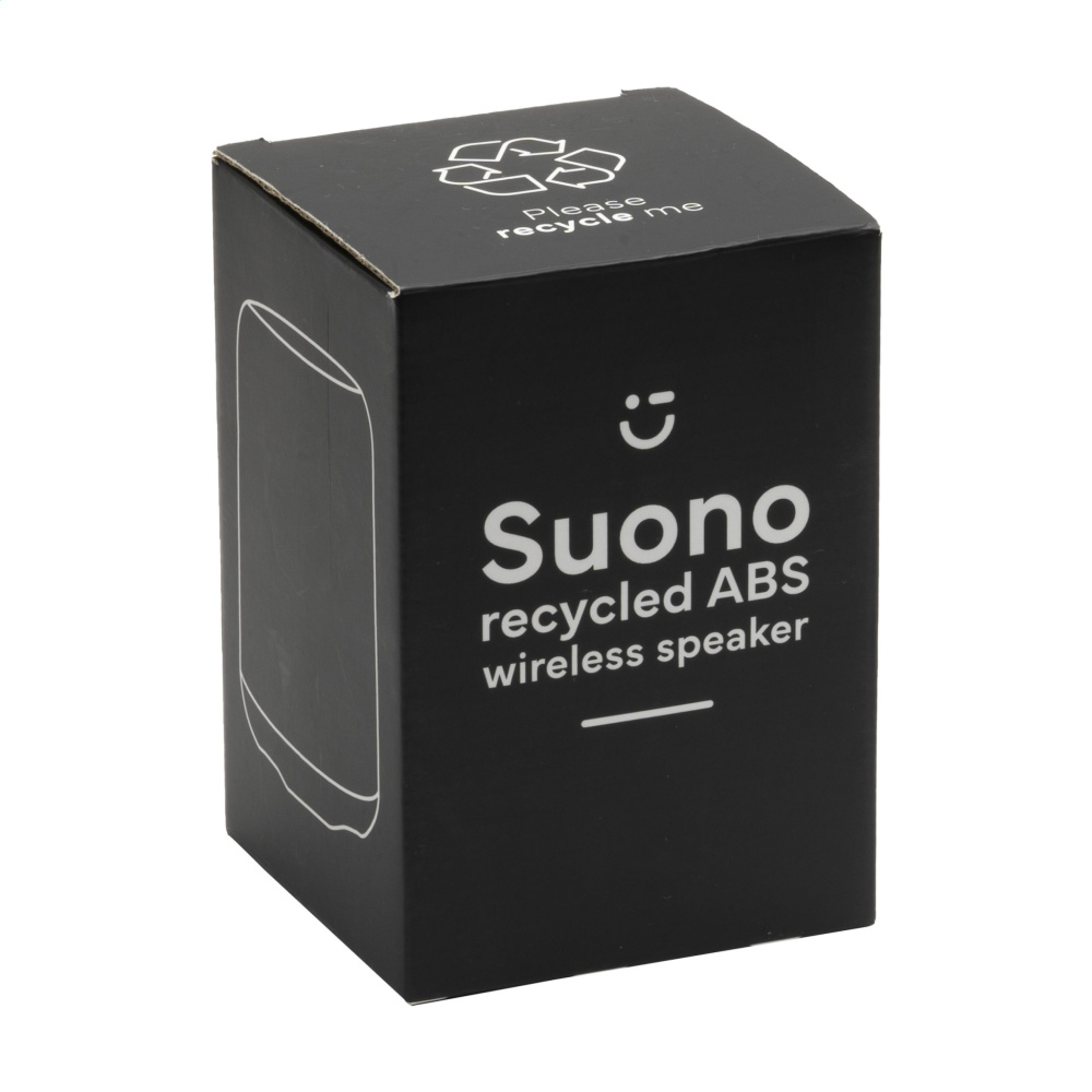 Logo trade advertising products image of: Suono RCS Recycled ABS Wireless Speaker