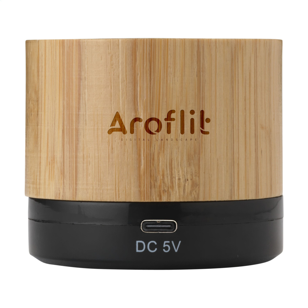 Logo trade promotional item photo of: Bambox Bamboo Speaker