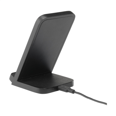 Logo trade promotional gifts picture of: Baloo Wireless Charger Stand 15W