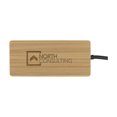 Logotrade promotional giveaway picture of: Fyra Bamboo Hub