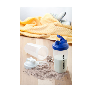 Logotrade corporate gift picture of: Shaker Protein 600 ml drinking cup