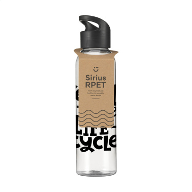 Logo trade promotional merchandise picture of: Sirius GRS RPET 650 ml drinking bottle