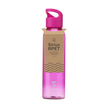 Logo trade promotional giveaways image of: Sirius GRS RPET 650 ml drinking bottle