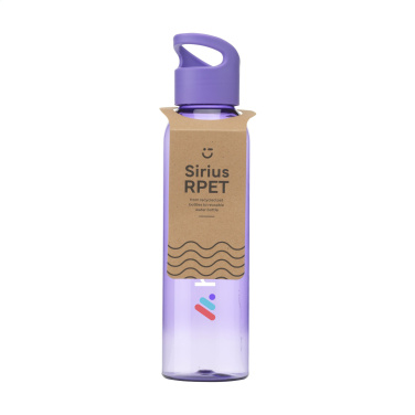 Logo trade promotional merchandise picture of: Sirius GRS RPET 650 ml drinking bottle