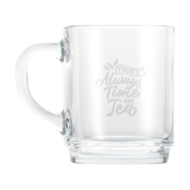 Logo trade promotional gifts image of: Classic Tea Glass 250 ml