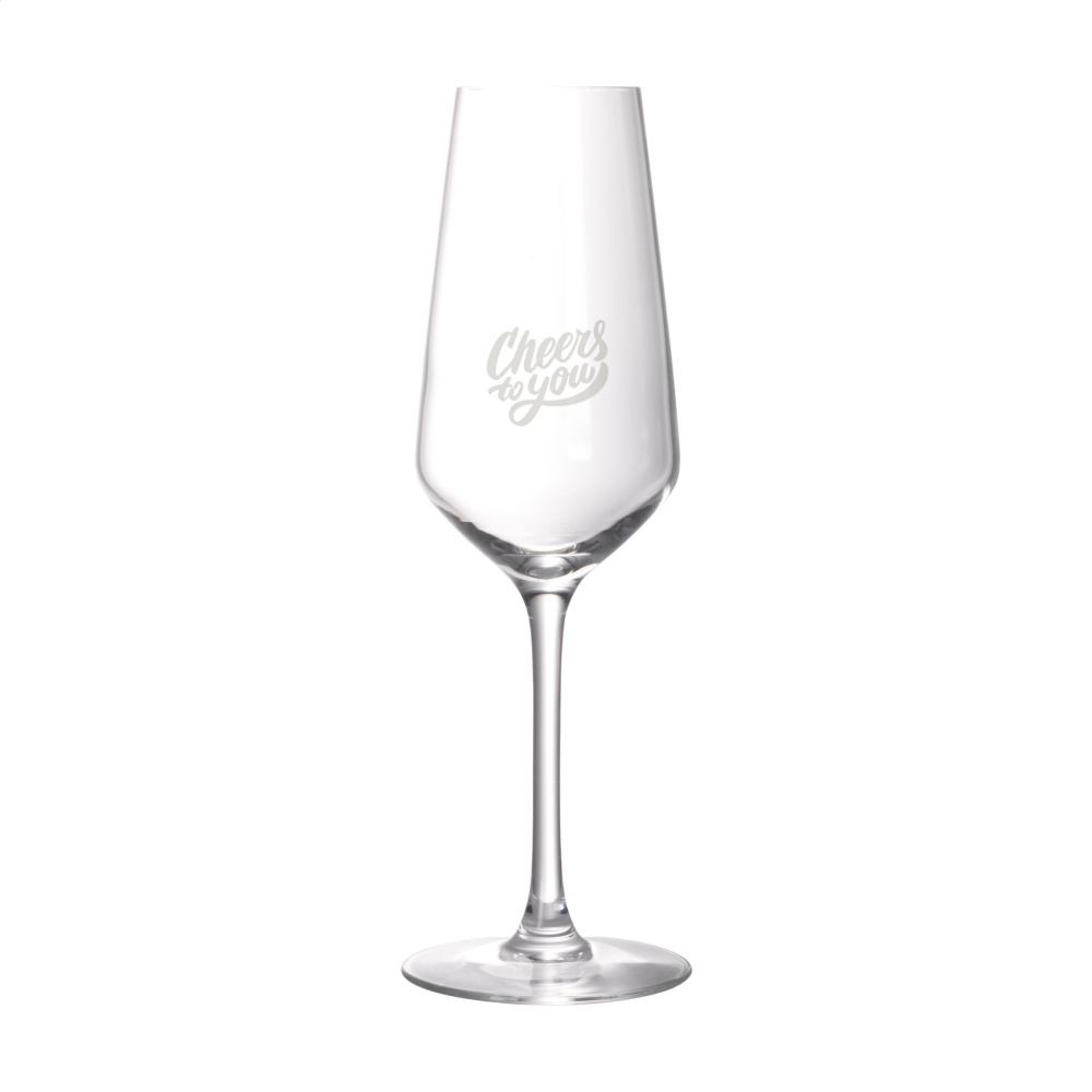 Logo trade advertising product photo of: Loire Champagne glass 230 ml