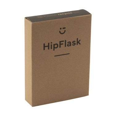Logotrade promotional merchandise photo of: Hipflask Bamboo 200 ml drinking bottle