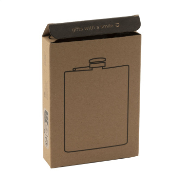 Logotrade promotional merchandise picture of: Hipflask Bamboo 200 ml drinking bottle