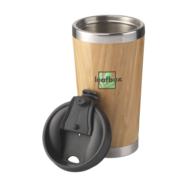 Logotrade promotional product image of: Tokyo 450 ml bamboo thermo cup