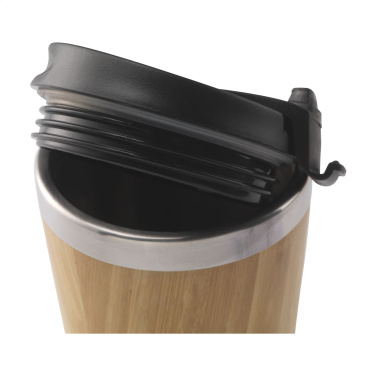 Logotrade promotional product image of: Tokyo 450 ml bamboo thermo cup