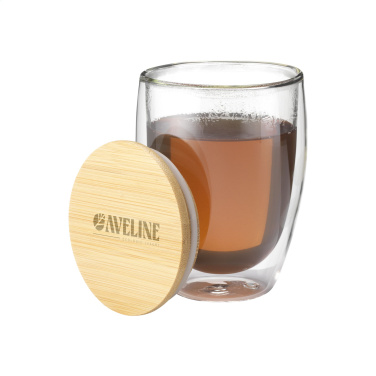 Logo trade promotional giveaways image of: Alba 350 ml double-walled glass
