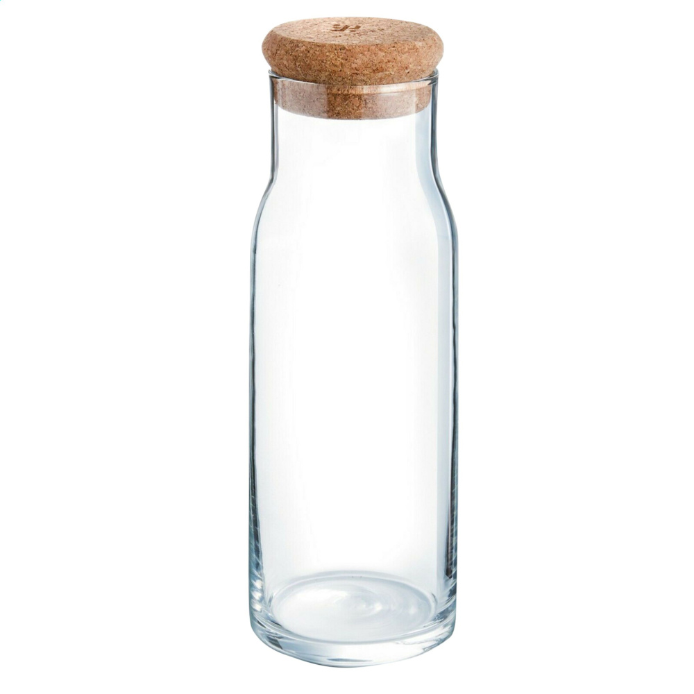 Logotrade advertising products photo of: Algarve Carafe 1 L with a cork cap