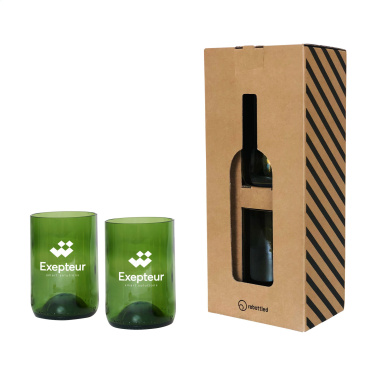 Logo trade promotional giveaways picture of: Rebottled® Tumbler 2-pack drinking glass