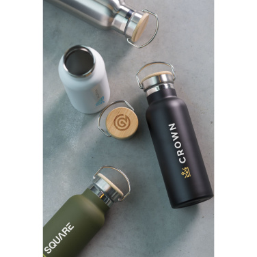 Logo trade promotional giveaways image of: Nordvik RCS Recycled Steel 500 ml drinking bottle