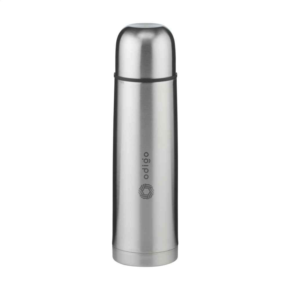 Logo trade corporate gift photo of: Thermotop Midi RCS Recycled Steel 500 ml thermo bottle