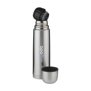 Logotrade promotional merchandise picture of: Thermotop Midi RCS Recycled Steel 500 ml thermo bottle