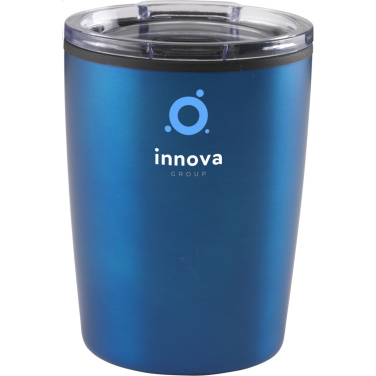Logo trade promotional gifts picture of: Espresso-to-Go Mug RCS Recycled Steel 170 ml