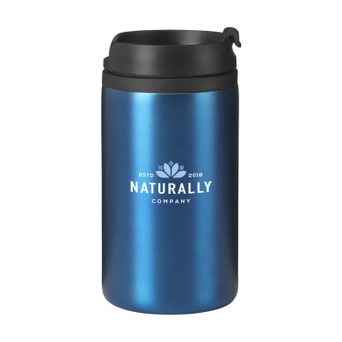 Logo trade corporate gift photo of: Thermo Can RCS Recycled Steel 300 ml thermo cup