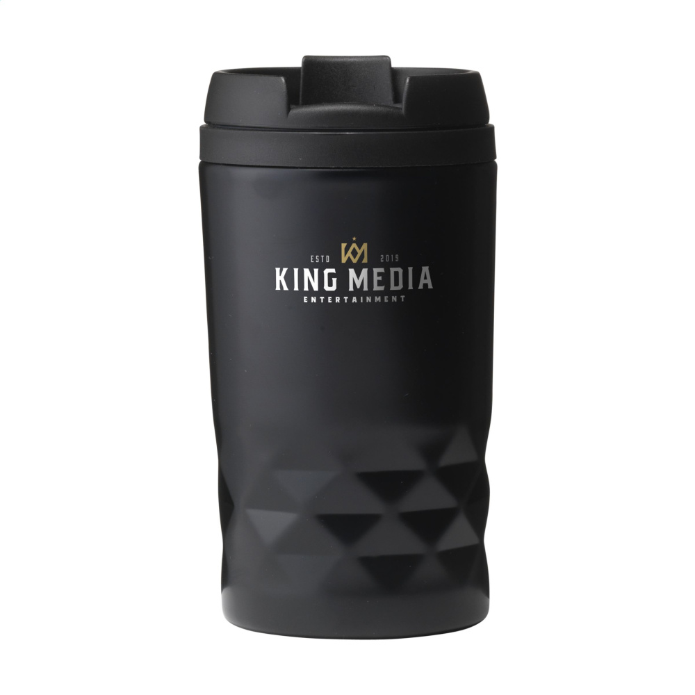 Logo trade promotional gifts picture of: Graphic Mini Mug RCS Recycled Steel 250 ml thermo cup