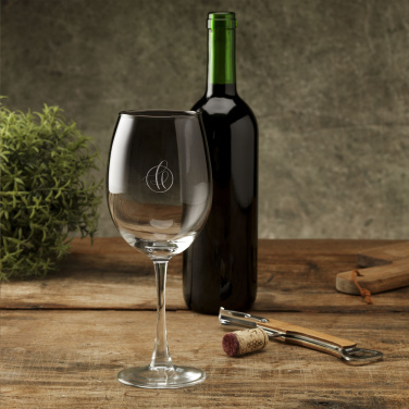 Logotrade business gift image of: Smokey Wine Glass 465 ml