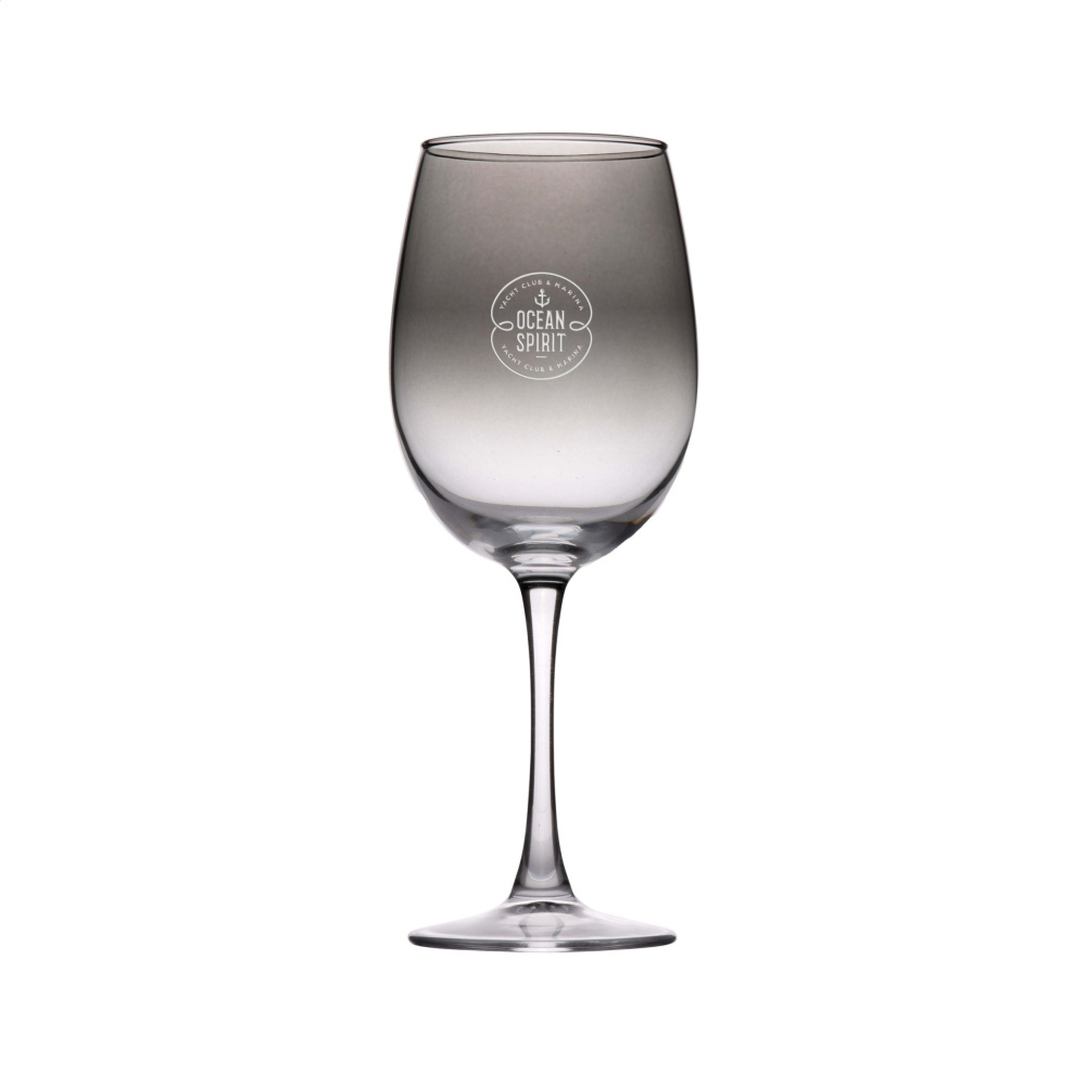 Logo trade promotional giveaway photo of: Smokey Wine Glass 360 ml