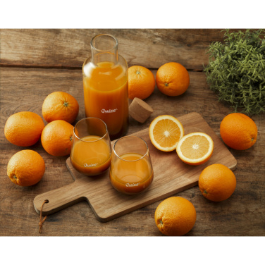 Logotrade advertising products photo of: Smokey Water Glass 450 ml
