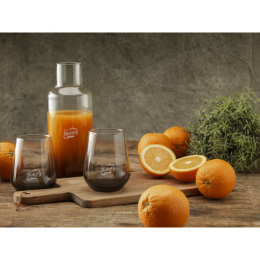 Logotrade promotional items photo of: Smokey Water Glass 450 ml