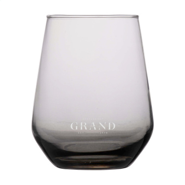 Logo trade promotional products picture of: Smokey Water Glass 450 ml