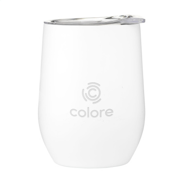 Logo trade promotional gifts picture of: Huevo RCS Recycled Steel Cup 350 ml thermo cup