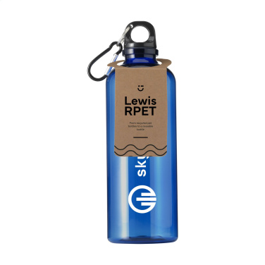 Logo trade promotional products image of: Lewis GRS RPET Bottle 630 ml water bottle