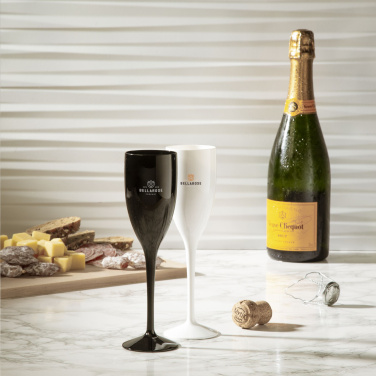 Logo trade advertising products image of: Lunaire Reusable Champagne Glass 150 ml