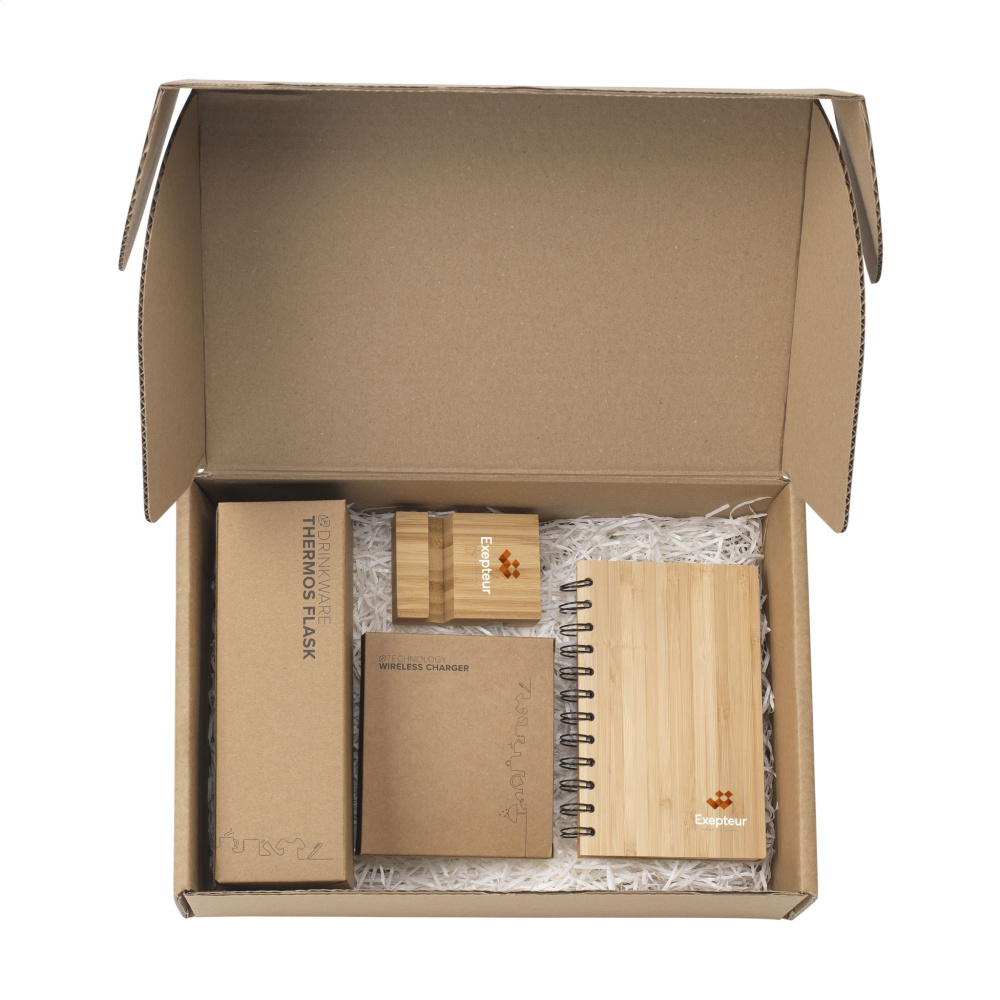 Logo trade promotional product photo of: Merch Set Bamboo Boost