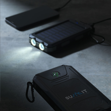 Logo trade promotional merchandise picture of: Trail RCS Solar Charger Compass 8000