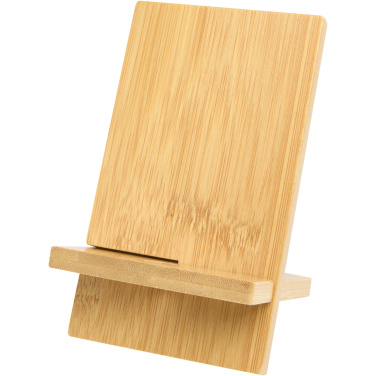 Logotrade promotional gift picture of: Ceibo detachable bamboo phone stand