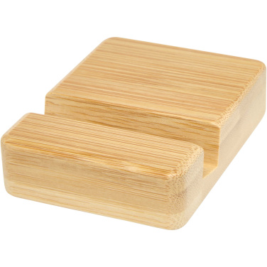 Logotrade advertising product image of: Ebla bamboo phone stand