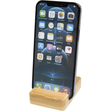 Logotrade promotional product image of: Ebla bamboo phone stand