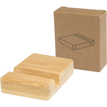 Logotrade promotional giveaways photo of: Ebla bamboo phone stand