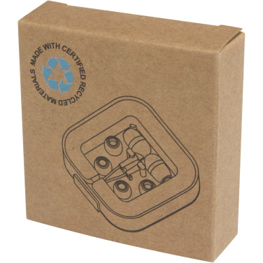 Logotrade business gifts photo of: Baekdu wired Type-C headset with recycled plastic storage box