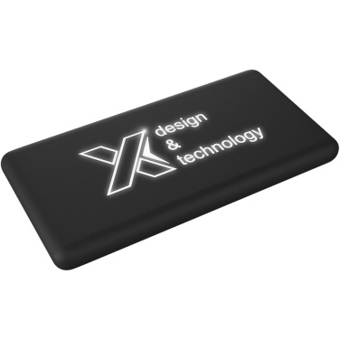 Logo trade promotional product photo of: SCX.design P30 8000 mAh light-up solar power bank