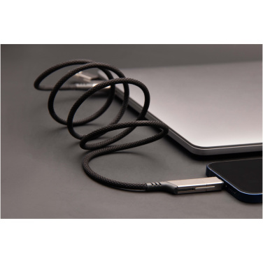 Logo trade advertising product photo of: SCX.design C52 100W 4-in-1 rPET magnetic ultra fast charging cable 