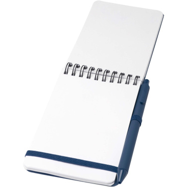 Logotrade advertising product image of: Thalaasa A6 hard cover ocean-bound notebook with ballpoint pen (black ink)