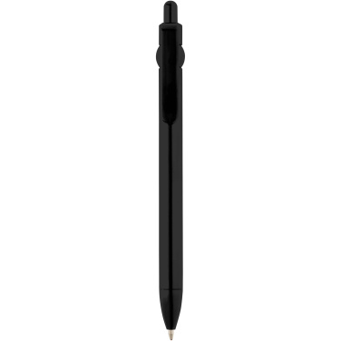 Logotrade promotional product picture of: Fidget recycled plastic ballpoint pen (black ink)