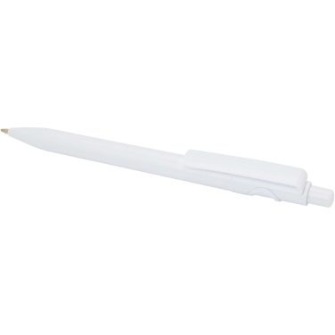Logo trade advertising product photo of: Unica recycled plastic ballpoint pen (black ink)