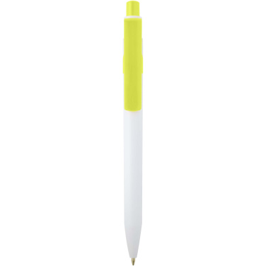 Logo trade promotional gifts image of: Unica recycled plastic ballpoint pen (black ink)