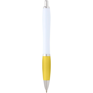 Logotrade promotional products photo of: Nash recycled plastic ballpoint pen (blue ink)